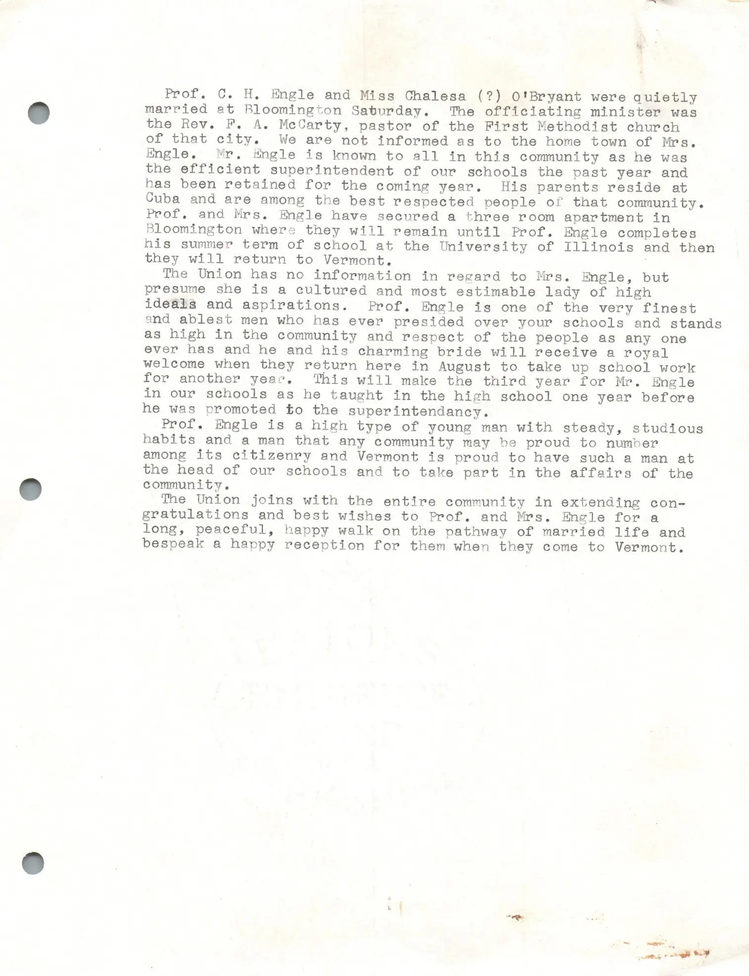 Engle Genealogy - Alice Wise 1800 Federal Census Notes Pg1