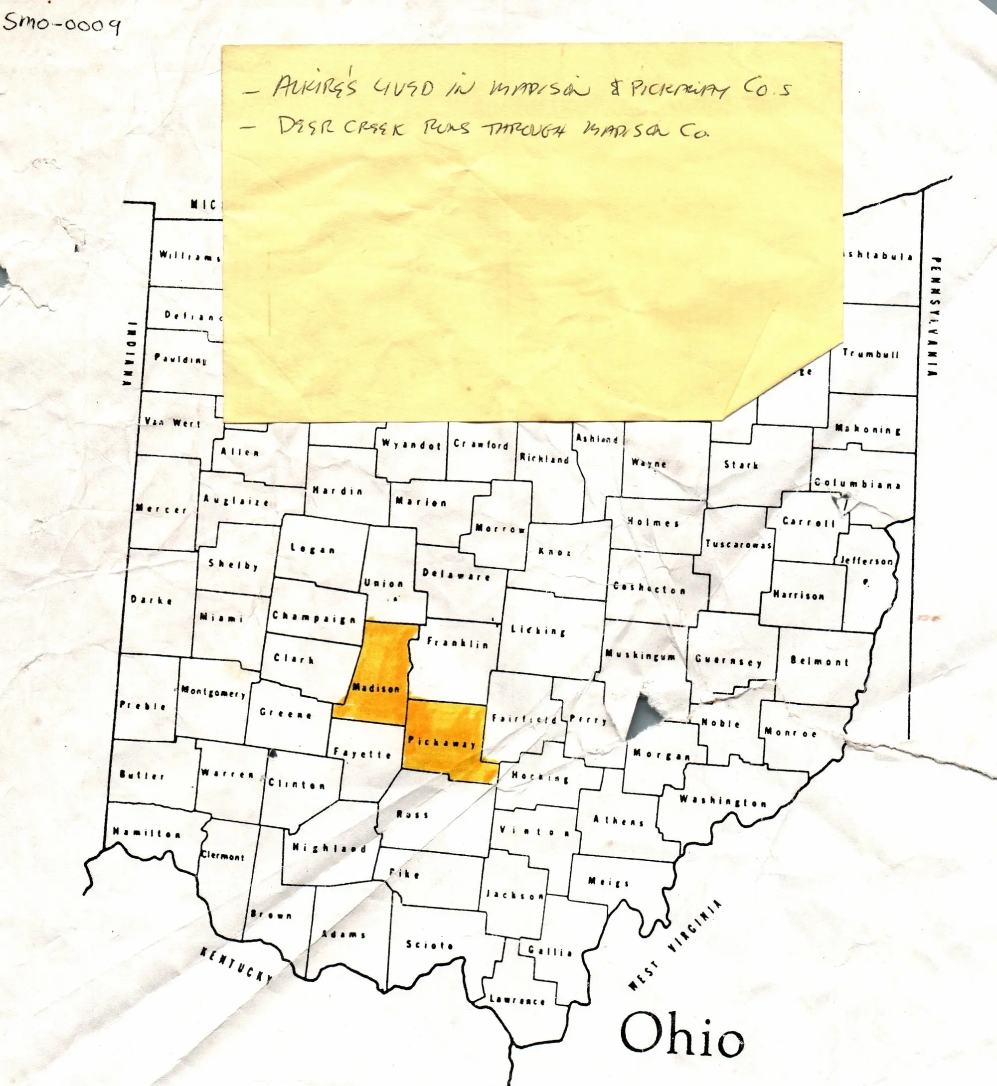 Engle Genealogy - Alice Wise 1800 Federal Census Notes Pg1