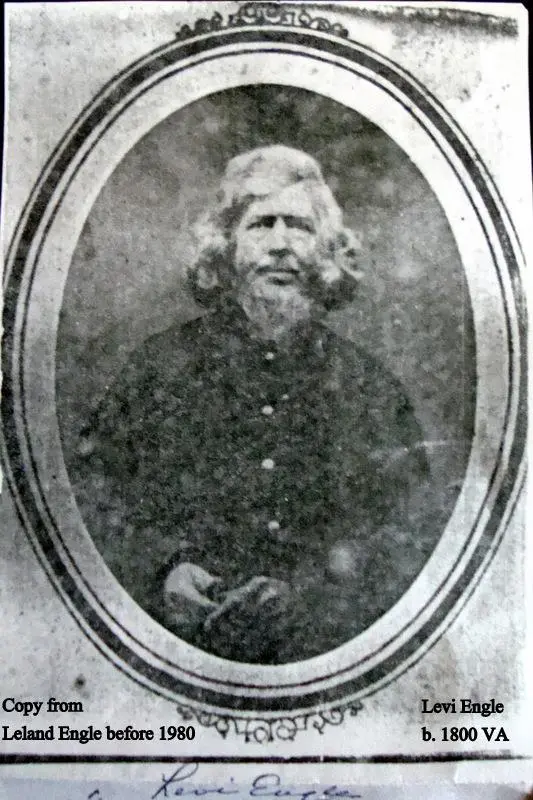 Engle Genealogy - Levi Engle, Jr. from Leland Engle collection